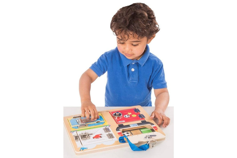 Melissa & Doug: Locks & Latches - Activity Board