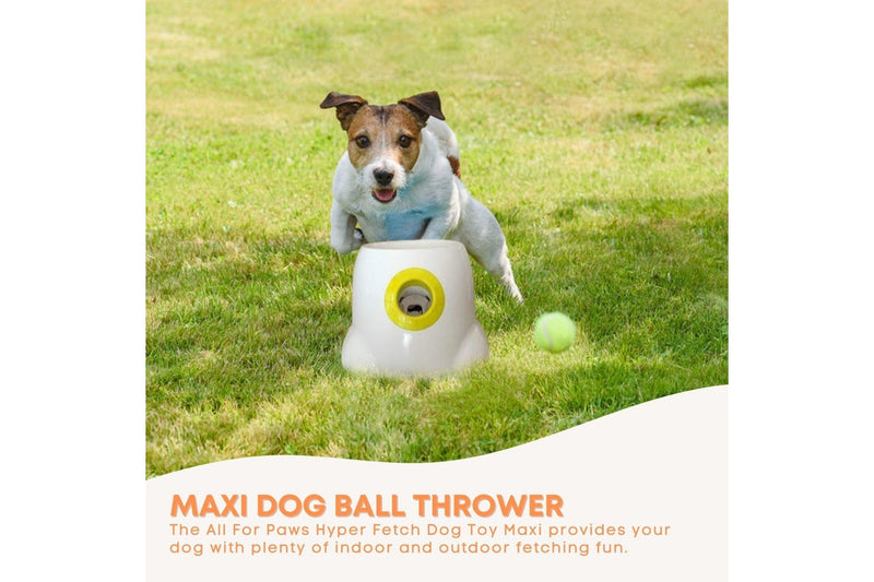 Hyper Fetch Maxi Dog Ball Thrower - Large Interactive Pet Toy Launcher