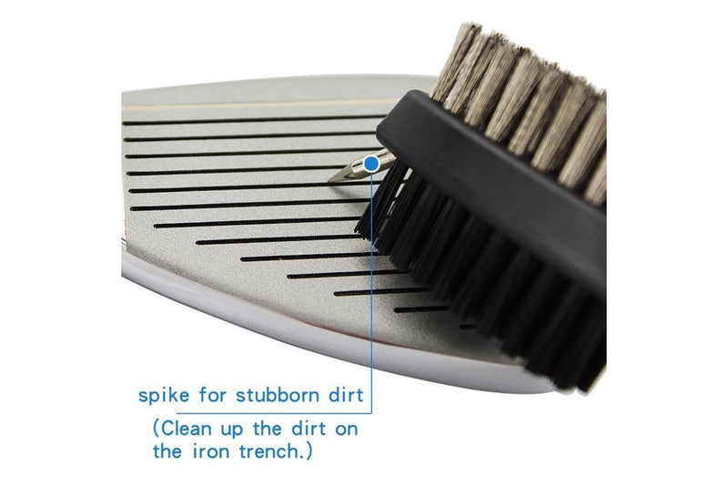 Golf Club Brush Ball Slot Cleaning Brush Set