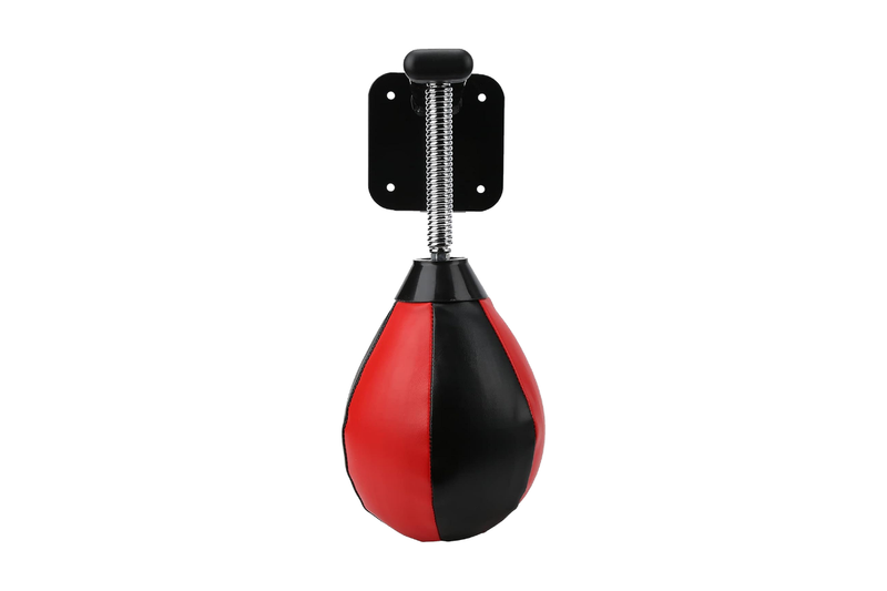 Wall Hanging Boxing Punching Bag Speed Training Stress Relief Kit with Wall Mount Bracket