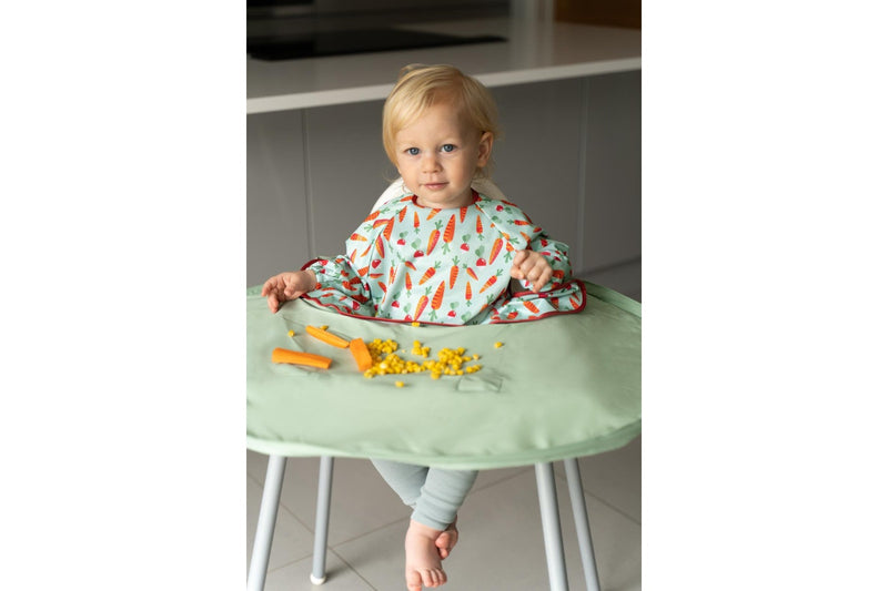 Tidy Tot: Bib & Tray Kit - Sage Green