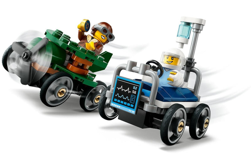 LEGO City: Aeroplane vs. Hospital Bed Race Car Pack - (60459)