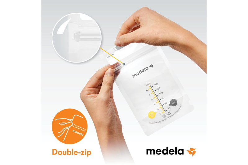 Medela: Breast Milk Storage Bags (50 Pack)