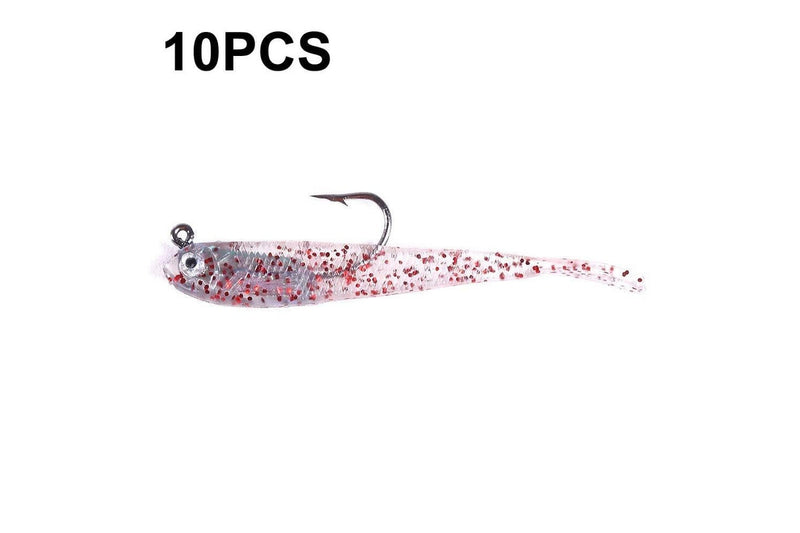 10 Piece 7cm 5g Fork Tail Luya Bait For Sea Fishing