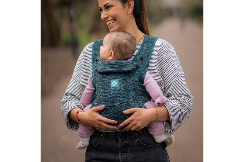 Carifit: Carifit+ Multi-Position Baby Carrier - Cool Green