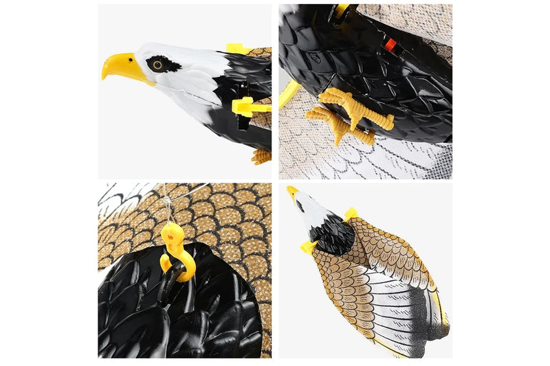 Electric Hanging Eagle Cat Interactive Toy Simulation Flying Bird Kitten Dog Teasering Play Toy