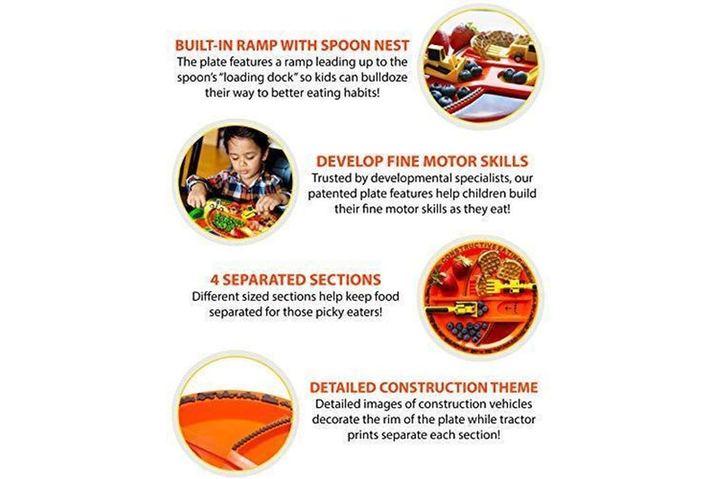 Constructive Eating: Construction Bundle Dinner Set