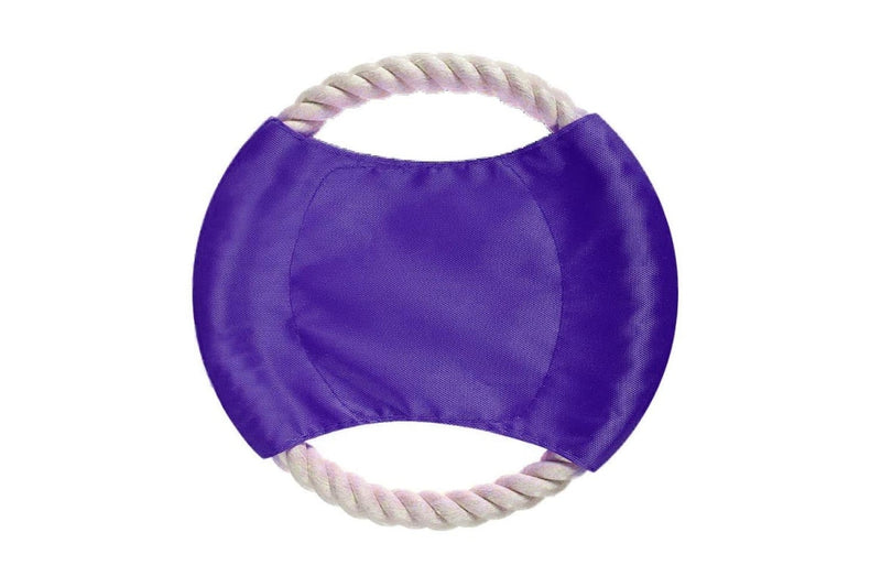 Bite-resistant Durable Cotton Flying Discs Dog Rope Toy For Large Medium Small Pet