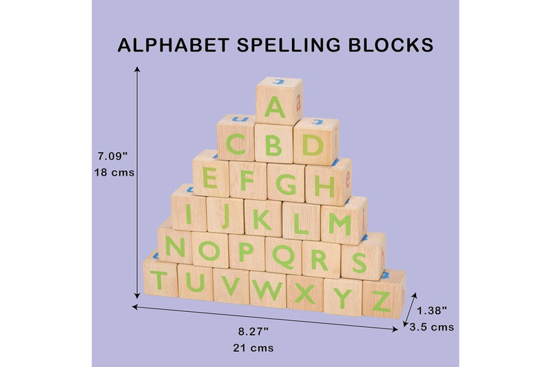 Mentari: Alphabet Spelling Blocks