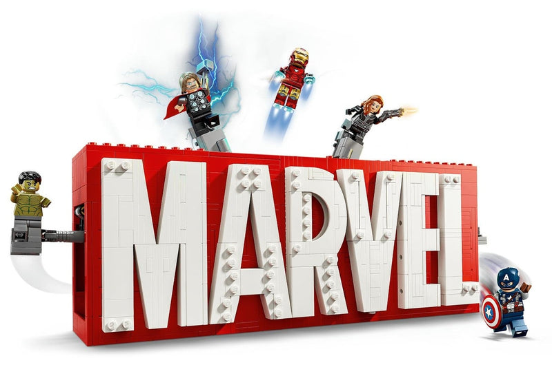 LEGO Marvel: MARVEL Logo & Minifigures - (76313)