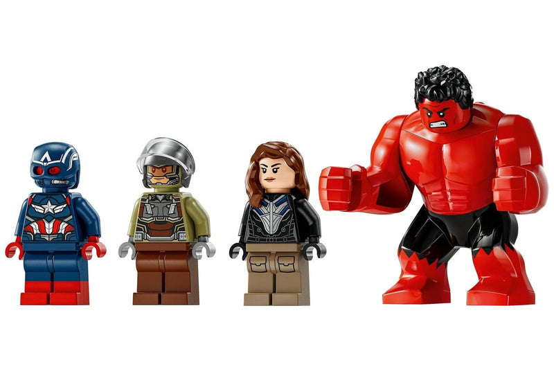 LEGO Marvel: Captain America vs. Red Hulk Battle - (76292)