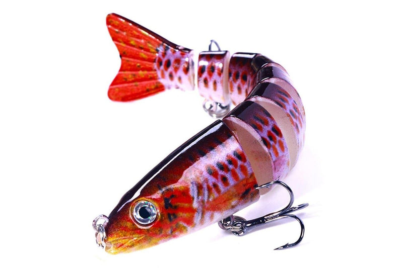 Multi Section Fish Minnow Bionic Sinking Lures 12.8cm 18g