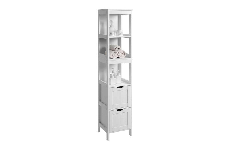 Vasagle Soglio Bathroom Tall Cabinet Linen Tower