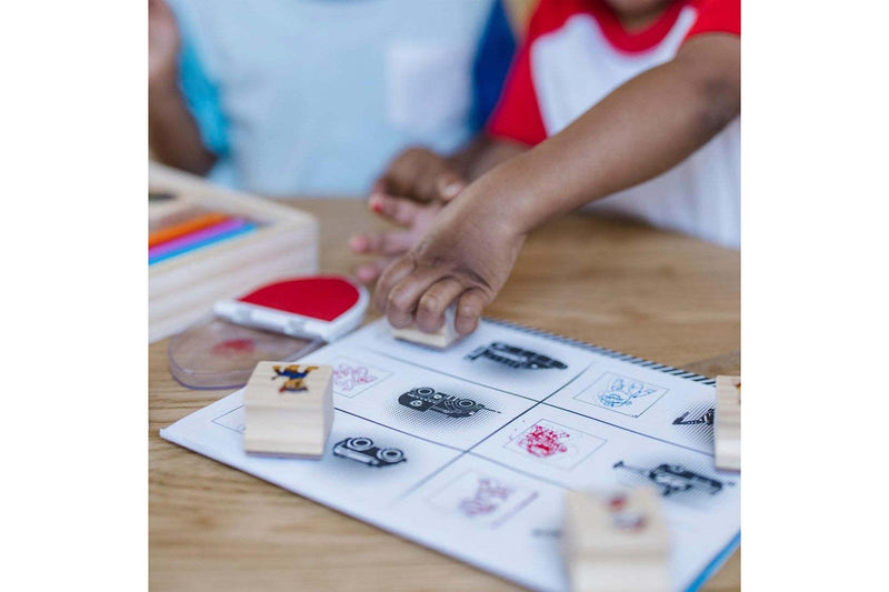 Melissa & Doug: Paw Patrol - Wooden Stamps Activity Set