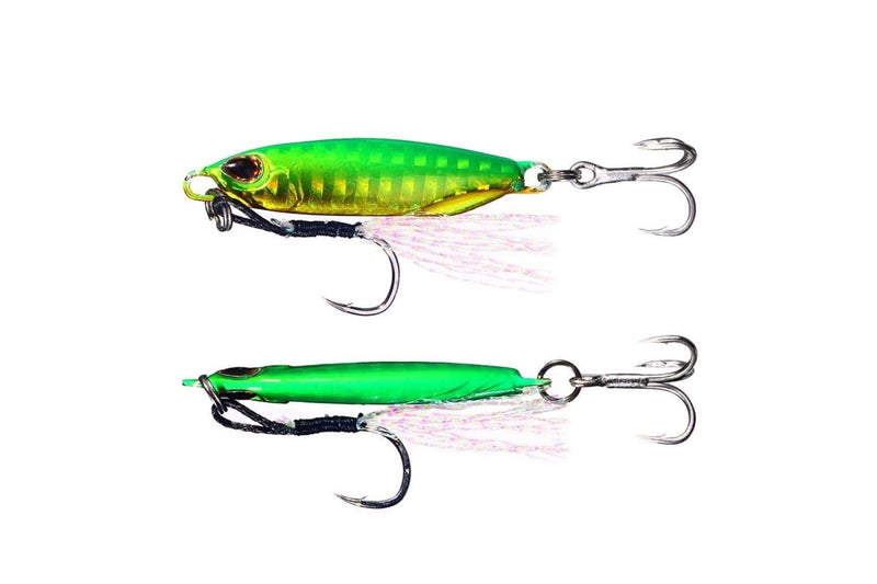 Pack Of 2 Shore Casting Lead Fish Lure 32g Double Hook Long Distance Sinker