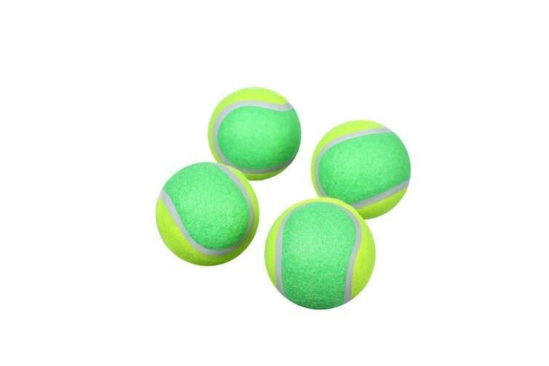 16PK Paws & Claws 4cm Mini Tennis Ball Dog Toy Interactive Fun Play Game Assort.