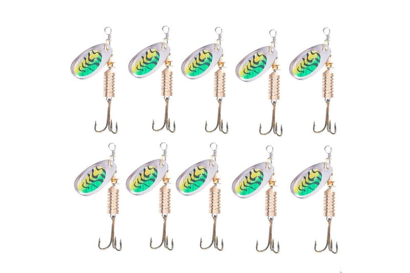 10 Piece Freshwater Sequin Road Bait 6.7cm/7g