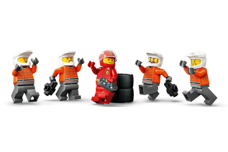 LEGO City: F1 Pit Stop & Pit Crew with Ferrari Car - (60443)