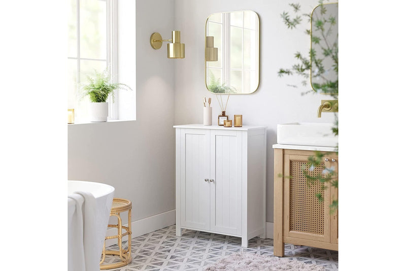 Vasagle Soglio Freestanding Double Door Bathroom Cabinet