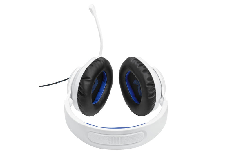 JBL Quantum 100P Wired Gaming Headset (White)