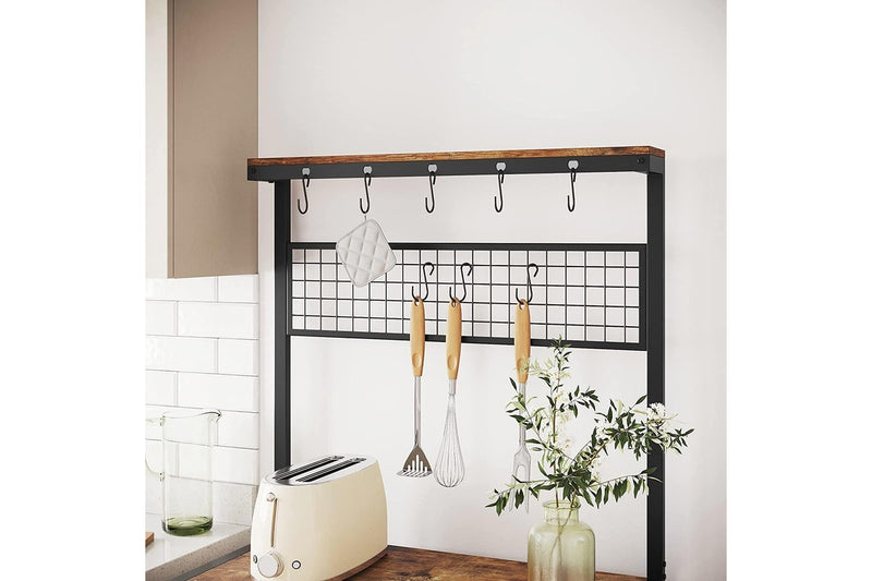 Vasagle Industrial Kitchen Baker's Rack - 3-Tier (Rustic Brown)