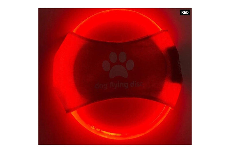 Glow In The Dark Dog Flying Disc Durable Rechargeable And Safe