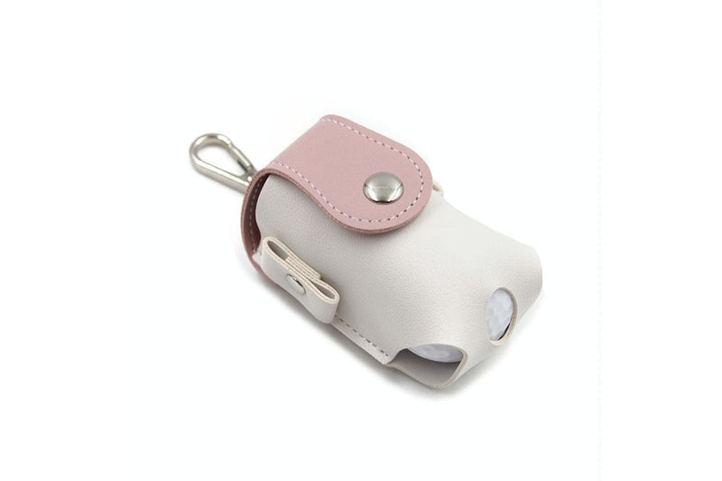 Splicing Leather Portable Mini Golf Protective Bag