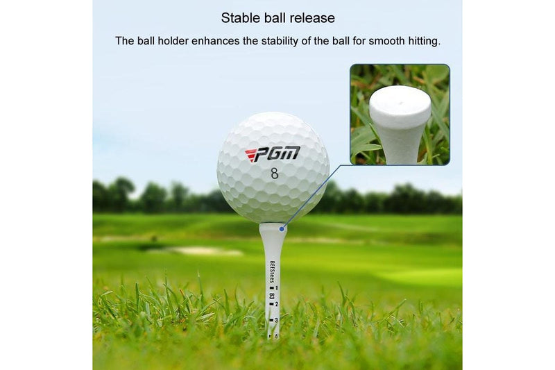 30Pcs /Box Qt029 Golf Wooden Limit Adjustable Height Ball Spike Depth Marker Tee