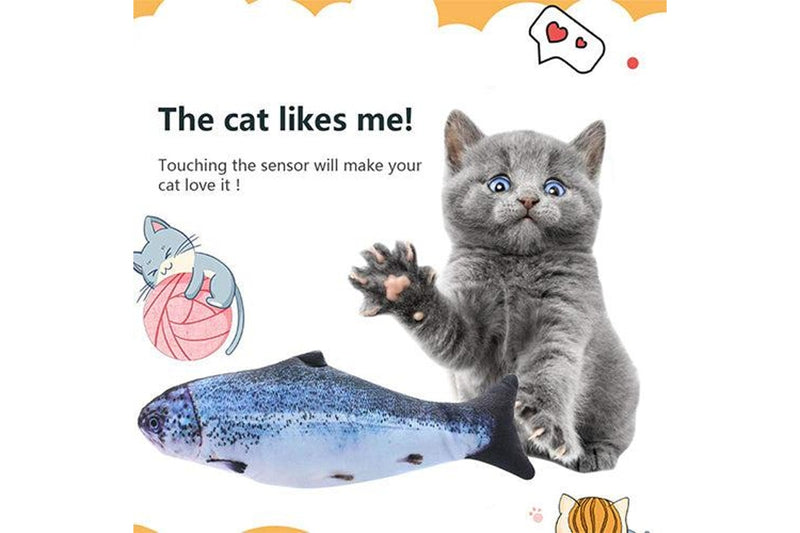 Electric Moving Fish Toy for Cats