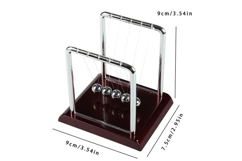 Newton Cradle Balance Steel Balls Physics Science Pendulum Desk Toy For Home Decoration