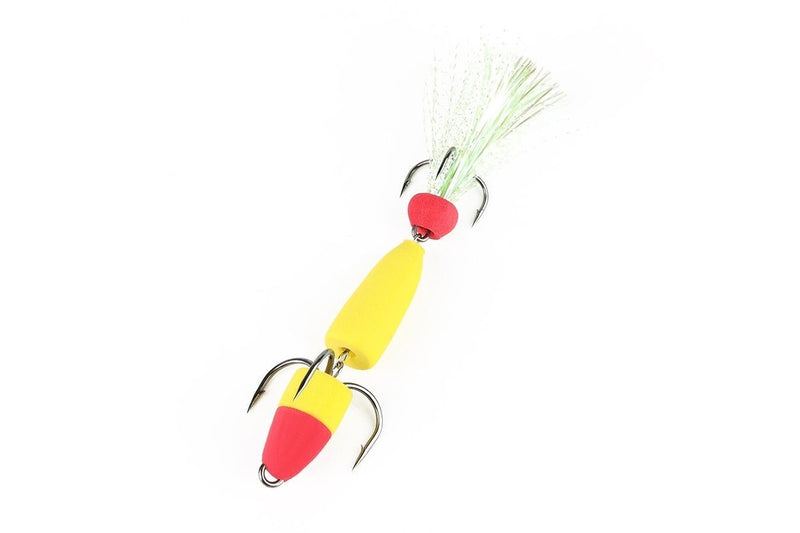 Soft Worm Bait with Foam Hook and Three Anchor Hook Size M