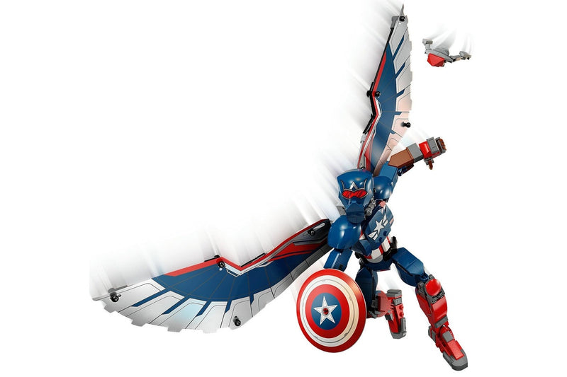 LEGO Marvel: New Captain America Construction Figure - (76296)