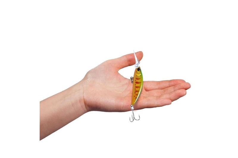 Long Throw Bionic Fishing Bait With Treble Hooks