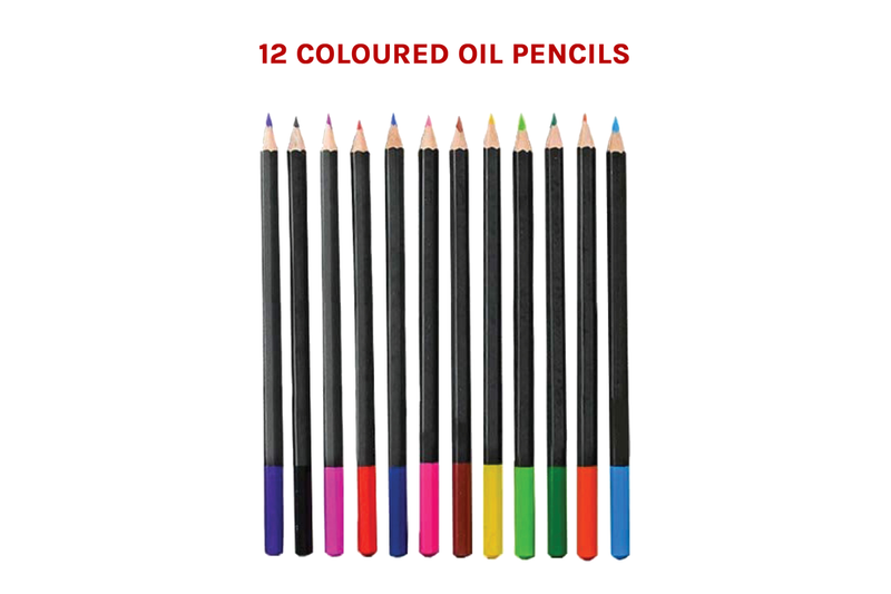 Art Sketch Pencils Oil Drawing Colouring Graphite Charcoal Pencil Set 72pcs/set