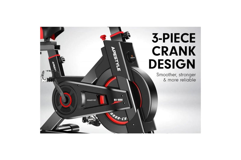 Ape Style BX-1000 Heavy Duty Spin Bike - Black