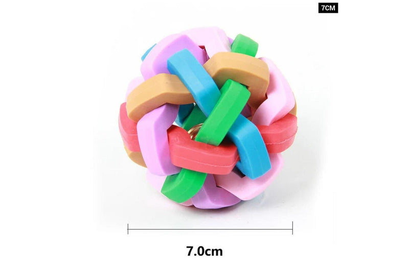 Vibrant Squeaky Dog Toy For Clean Teeth And Molar Chewing