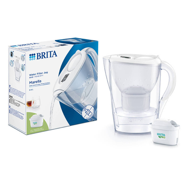 BRITA Water Filter Jug Aluna 2.4L - White