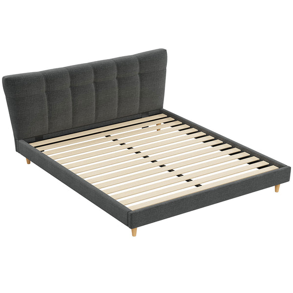 Classic Superking Bed Frame with Headboard - Graphite