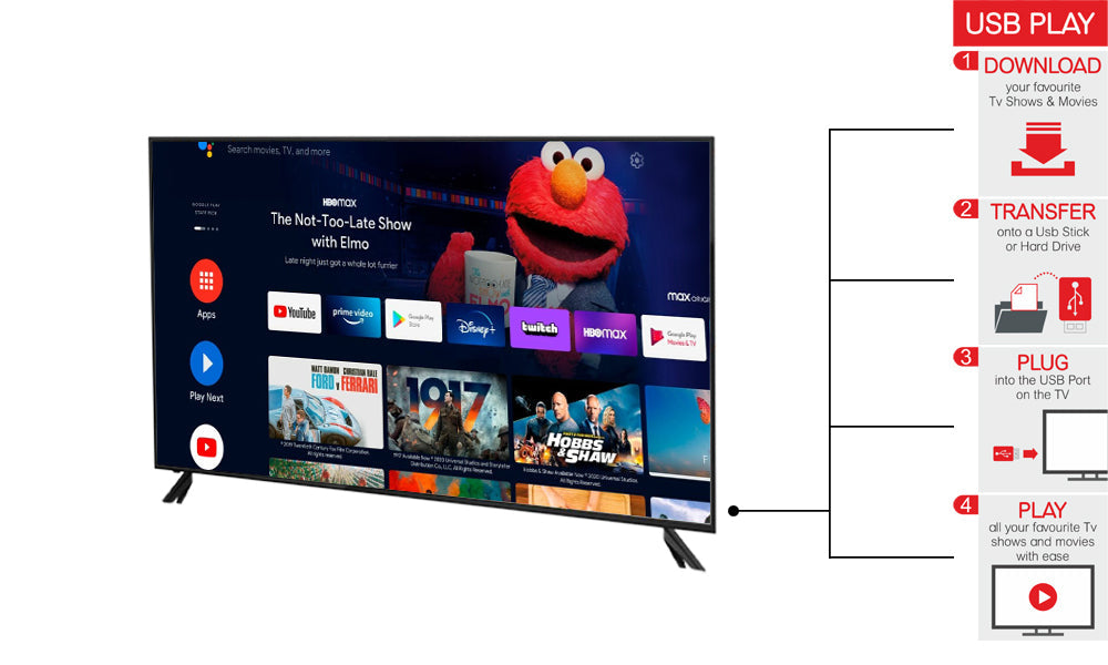 LAD 65" UHD 4K Smart TV
