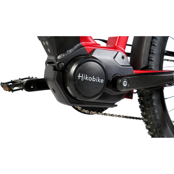 Hiko Rangler Electric Hybrid Bike 840Wh Battery Red