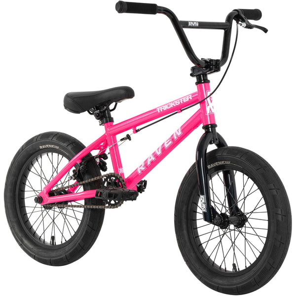 Raven Trickster 16" BMX Bike Gloss Pink