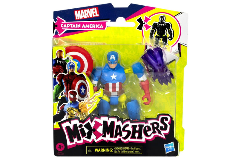 Mixmashers: Marvel Captain America - 5" Action Figure