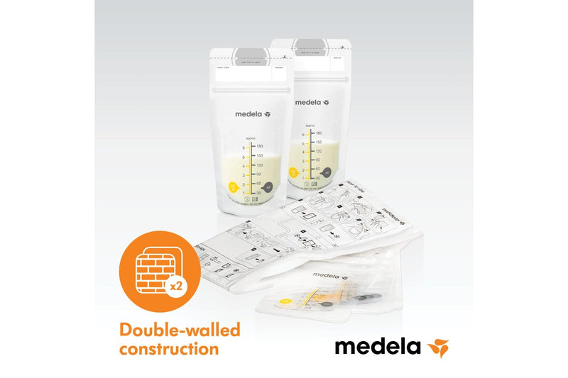 Medela: Breast Milk Storage Bags (50 Pack)