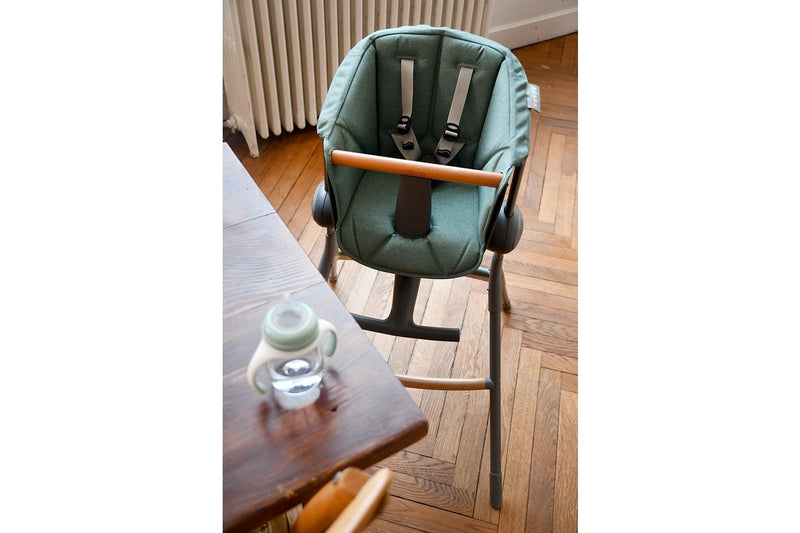 Beaba: Up & Down High Chair Seat Cushion - Laurier