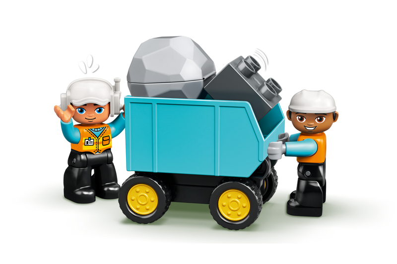 LEGO DUPLO: Truck & Tracked Excavator - (10931)