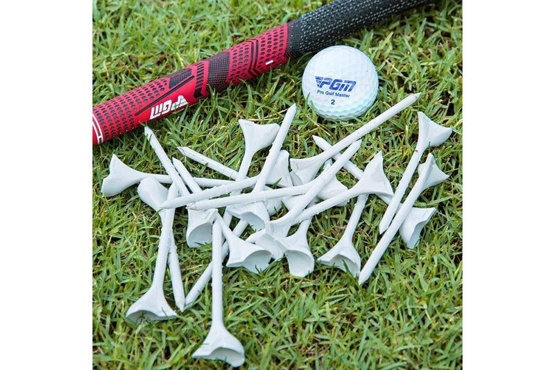 20Pcs /Box Qt031 83Mm Golf Ball Tee 10 Degree Angled Ball Spike Aiming Arrow