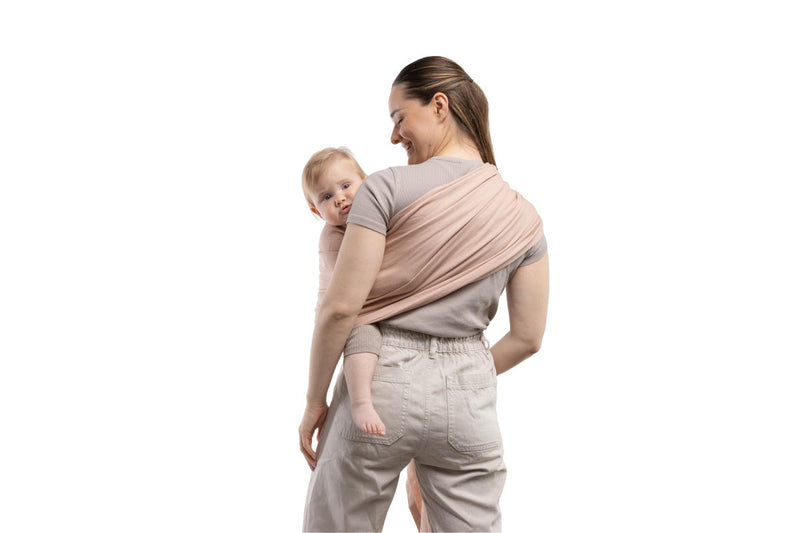 Boba: Linen Ring Sling - Peony