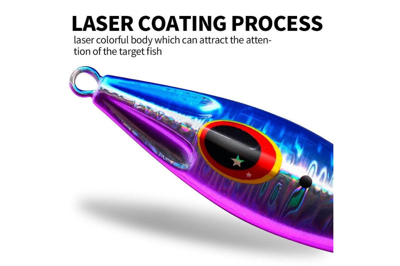 100g Slow Sinking Luminous Fishing Lure For Deep Sea Fishing