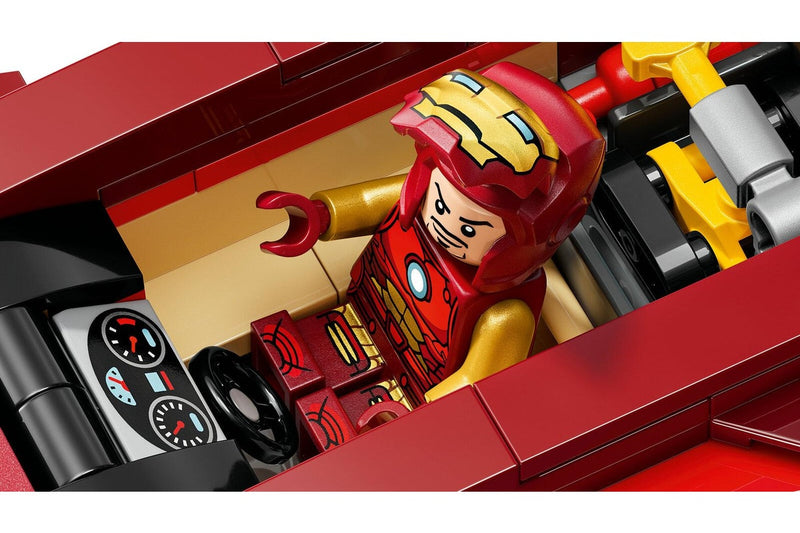 LEGO Marvel: Iron Man Car & Black Panther vs. Red Hulk - (76310)