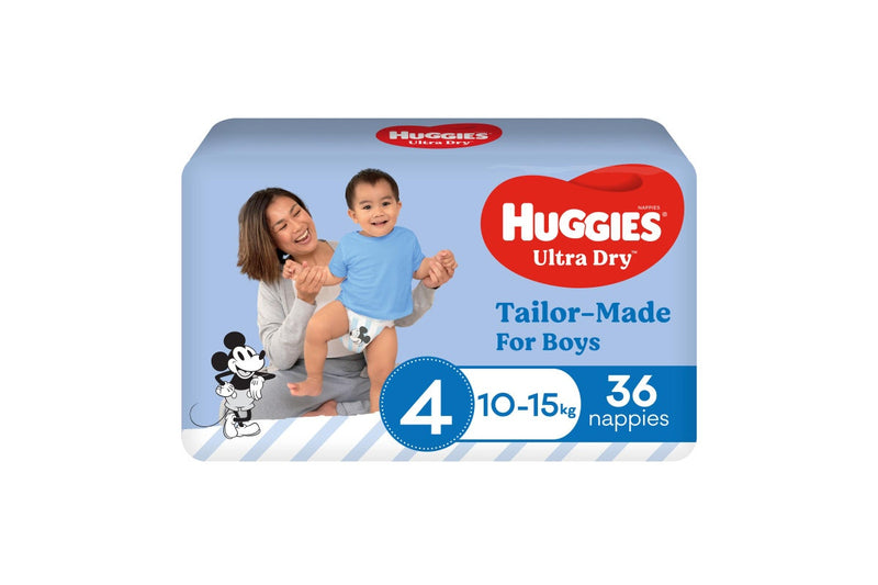 Huggies Ultra Dry Toddler Boy Nappies - Size 4